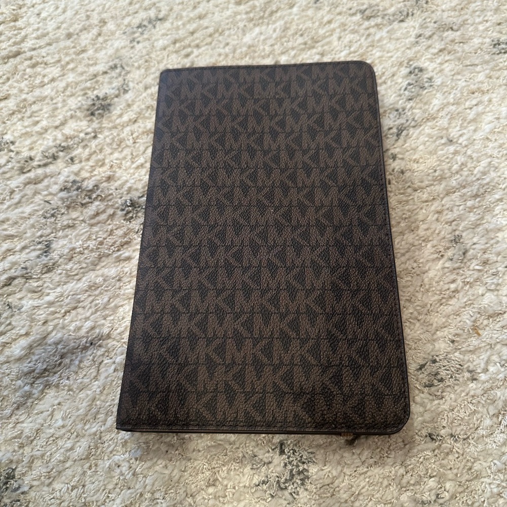 Michael Kors Brown Leather Notebook